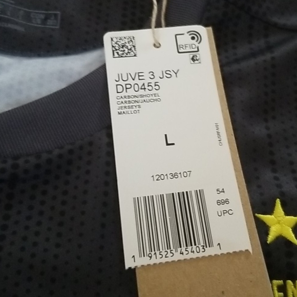 🌲Men's large juventus ronaldo jersey - Picture 3 of 8